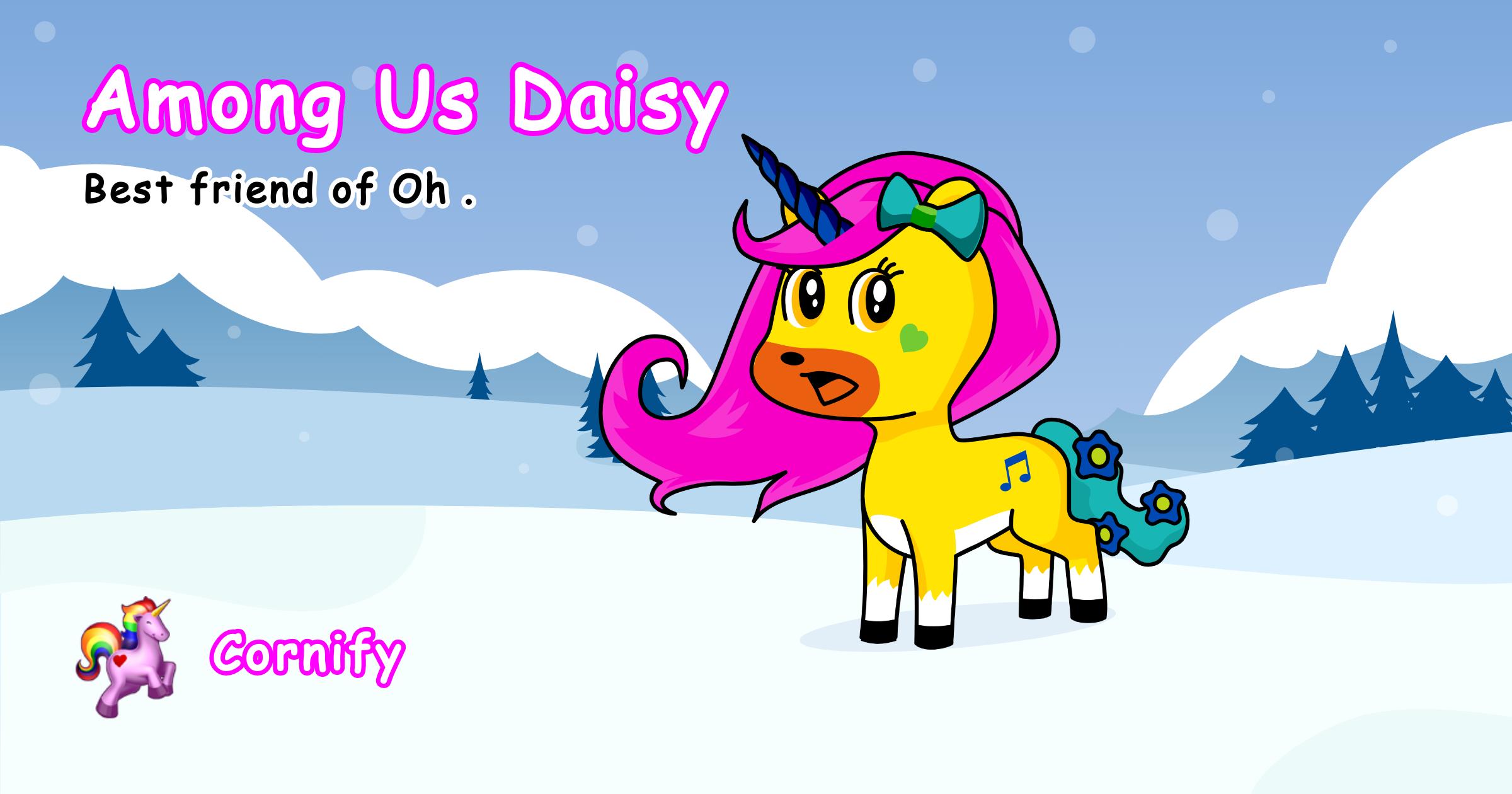 Among Us Daisy the unicorn