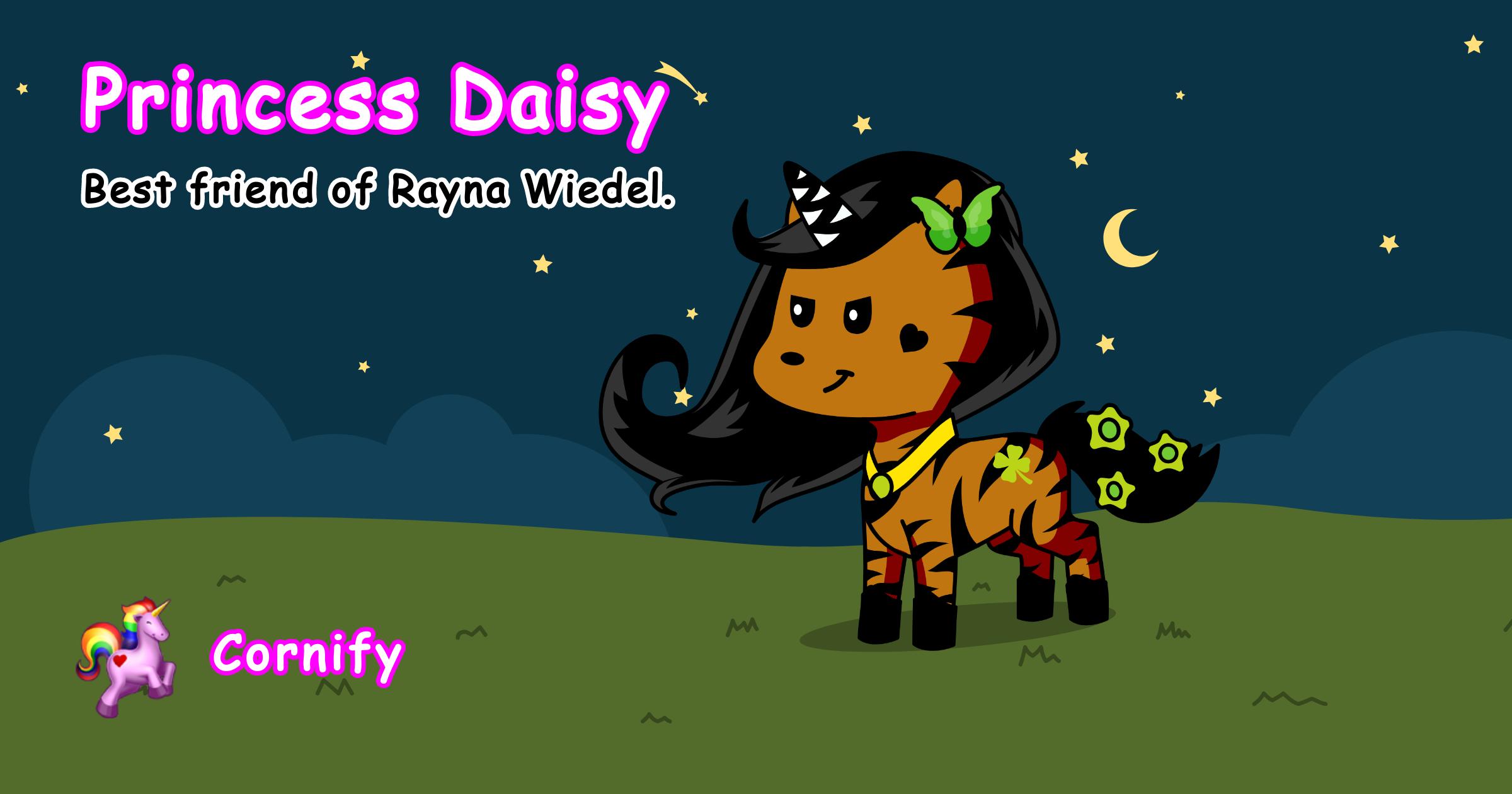 Princess Daisy the unicorn