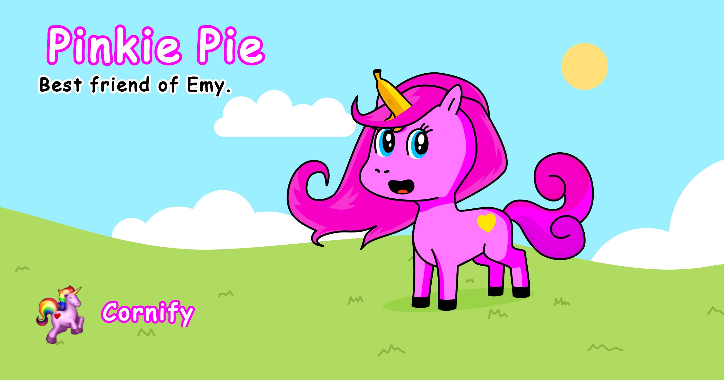 Pinkie Pie the unicorn